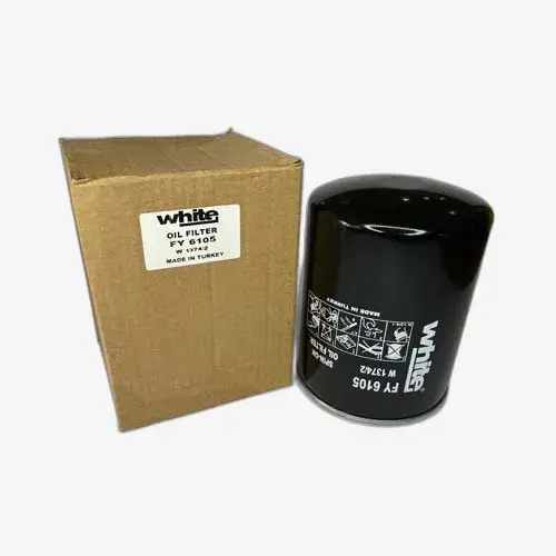 فیلتر روغن WHITE 6105 | فیلتر روغن پیچی موتور دیزلی و ماشین‌آلات کشاورزی